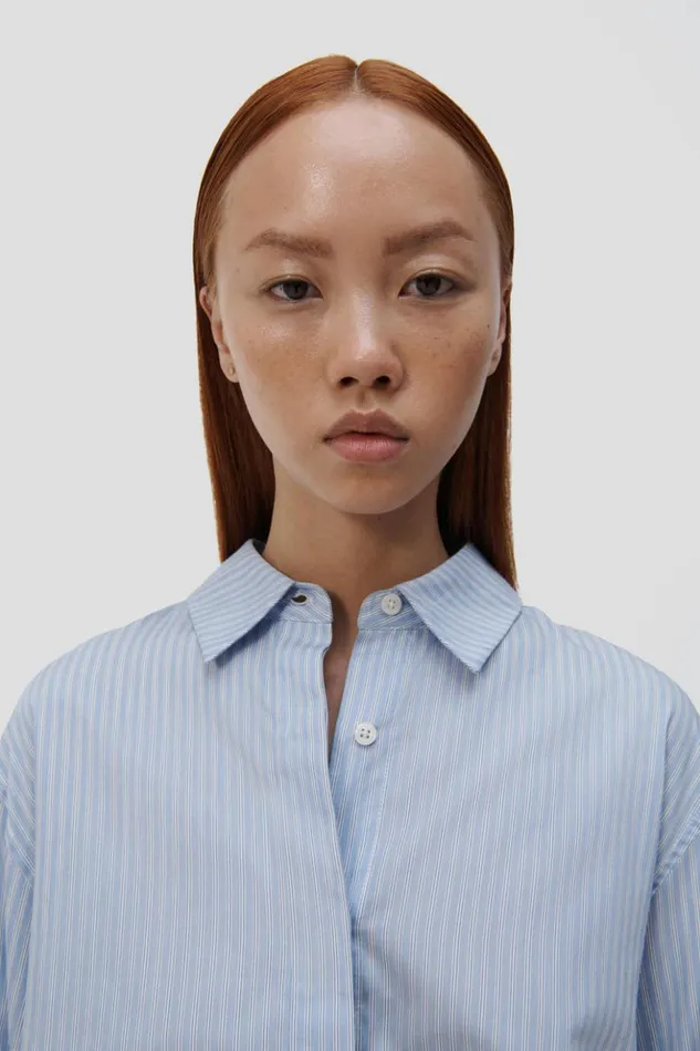 Women Renata Shirt Stripe Jonathan Simkhai Tops and Bodysuits