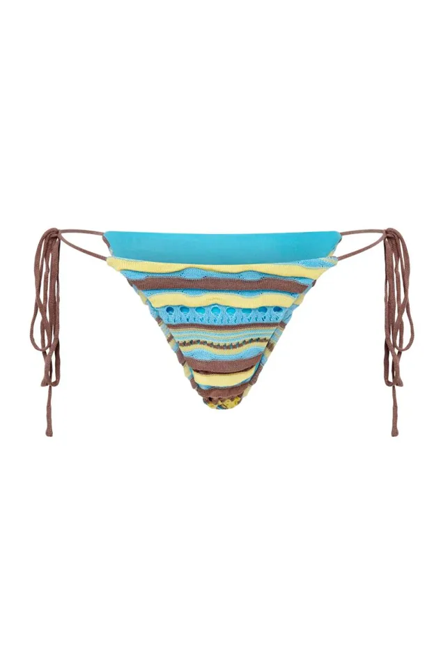 Women Ruffle Knitted Bikini Bottoms Jaded London Bikini Bottoms