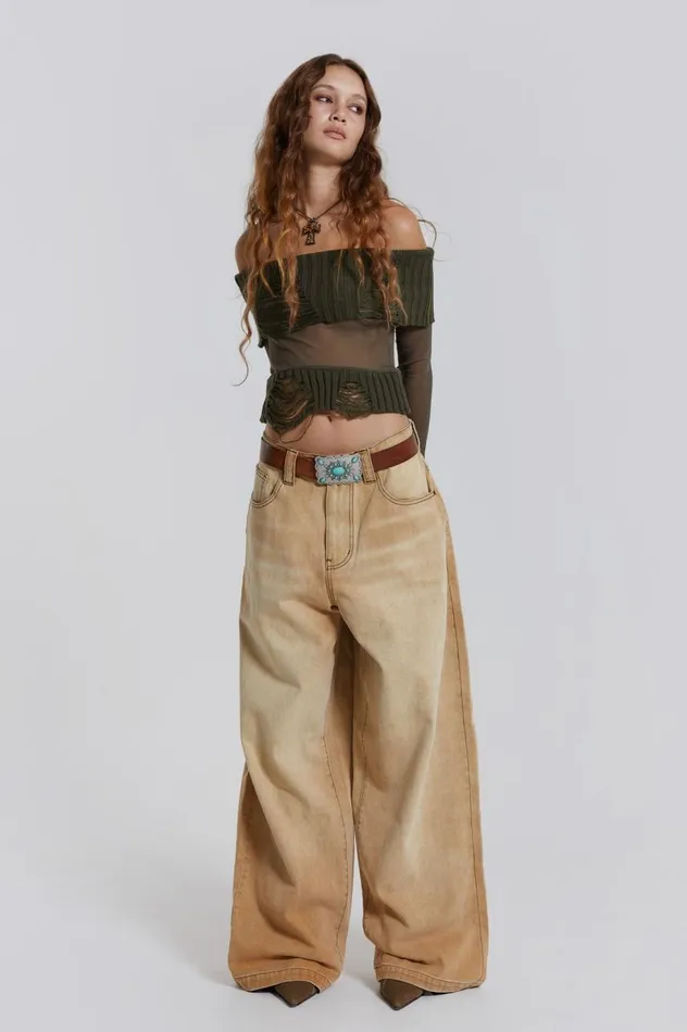 Women Sand Colossus Jeans Jaded London Jeans