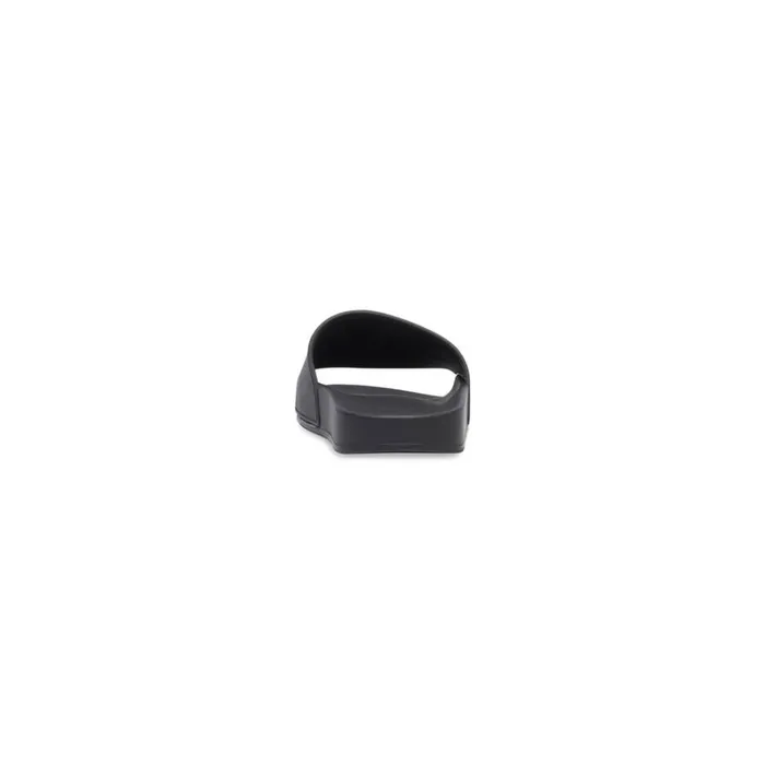 Women Sandals and Mules Balenciaga Pool Slide Sandal In Blackwhite