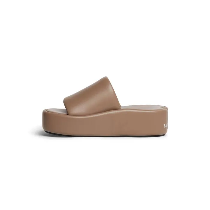 Women Sandals and Mules Balenciaga Rise Sandale In Beige