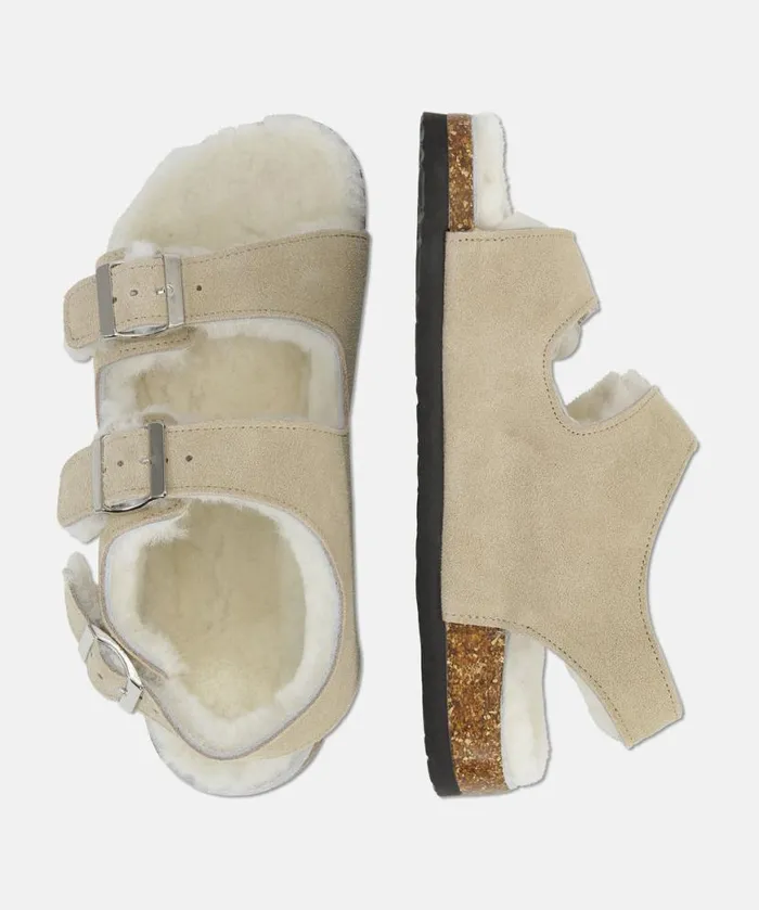 Women Sandals Ilse Jacobsen Sandal With Straps 8211 Bleached Sand Women Sandals Ilse Jacobsen Sandal With Straps 8211 Bleached Sand