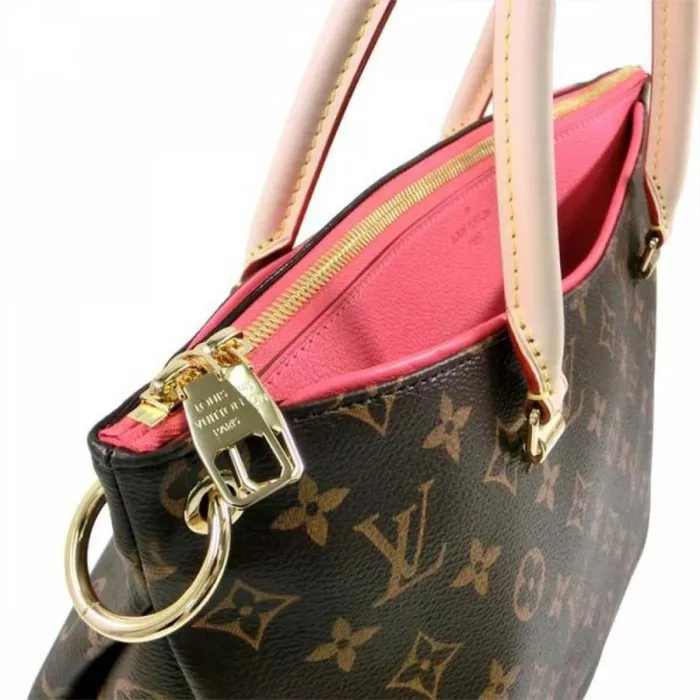 Women Shoulder and Totes Louis Vuitton Louis Vuitton Monogram Canvas Pallas M50067 Litchi 8211 Louis Vuitton Handbag Store