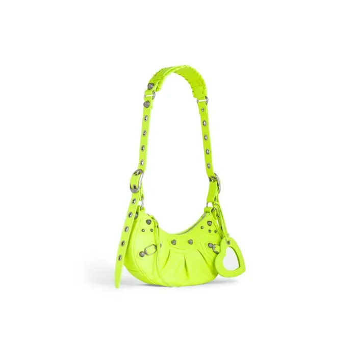 Women Shoulder Bags Balenciaga Le Cagole Xs Shoulder Bag In Yellow