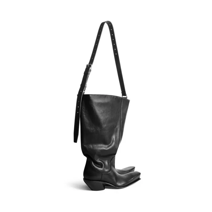 Women Shoulder Bags Balenciaga Rodeo Boot Bag In Black