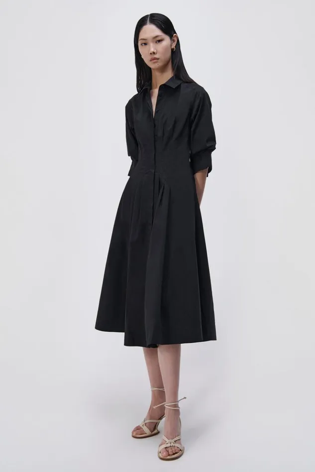 Women Signature Jazz Dress Black Jonathan Simkhai Dresses and Jumpsuits