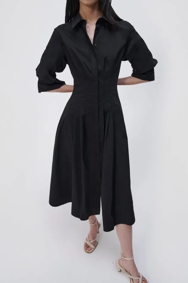 Women Signature Jazz Dress Black Jonathan Simkhai Dresses and Jumpsuits