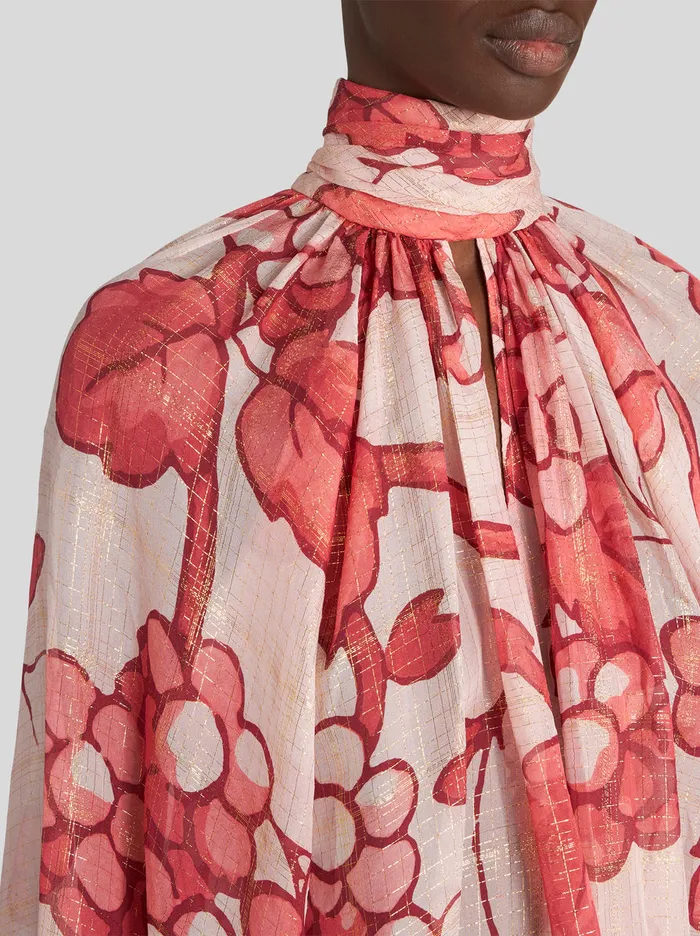 Women Silk Georgette Blouse Etro Shirts And Blouses