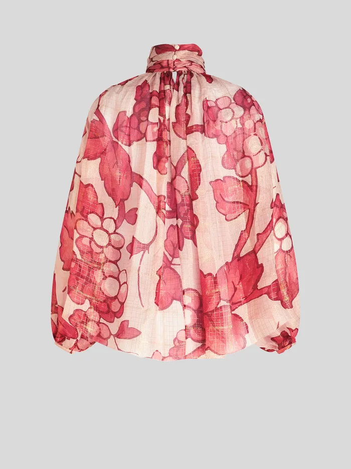 Women Silk Georgette Blouse Etro Shirts And Blouses