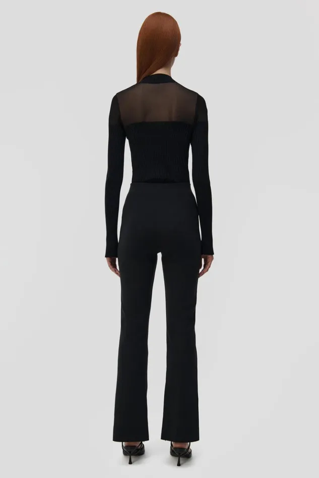 Women SIMKHAI Wolford Contour Top Black Jonathan Simkhai Knitwear