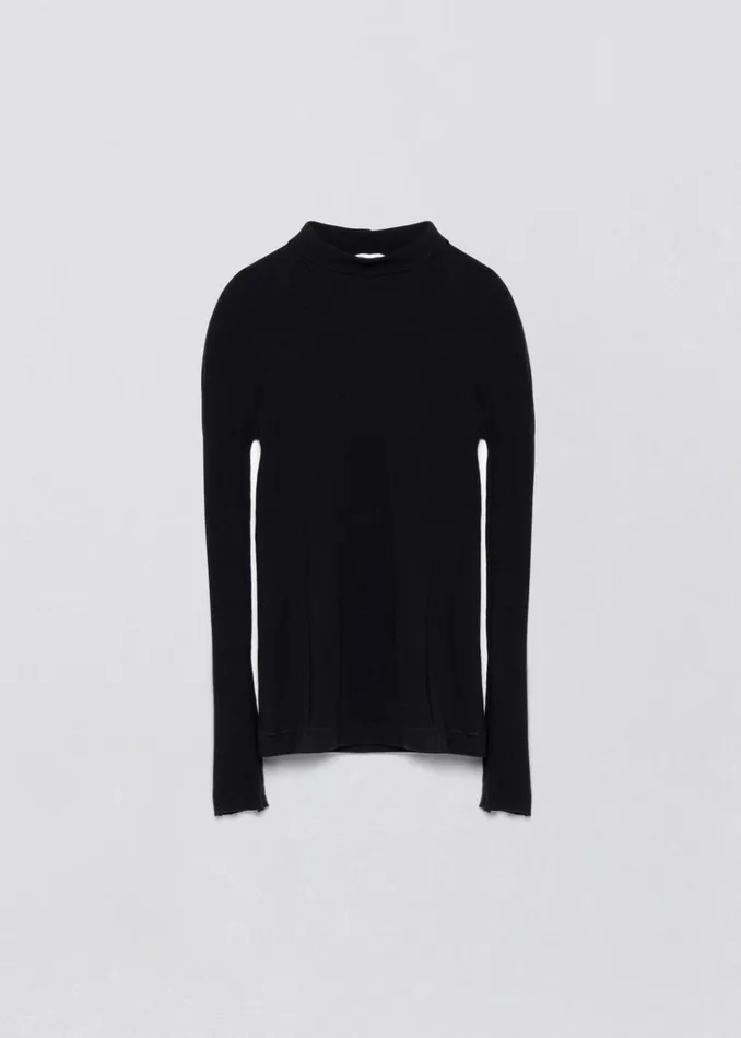 Women SIMKHAI Wolford Contour Top Black Jonathan Simkhai Knitwear