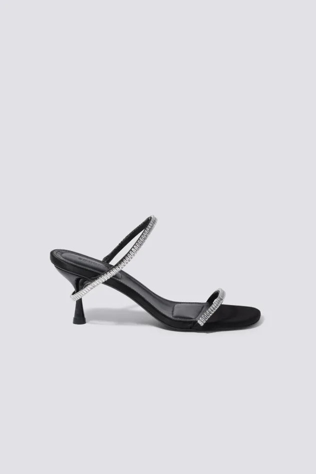 Women Siren Crystal Sandal Black Jonathan Simkhai Footwear