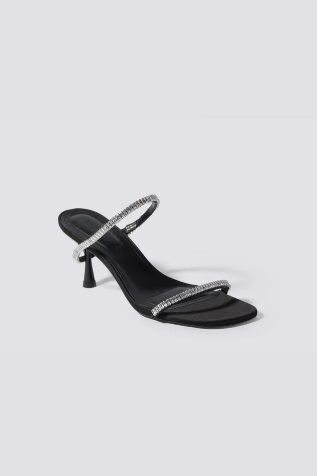Women Siren Crystal Sandal Black Jonathan Simkhai Footwear