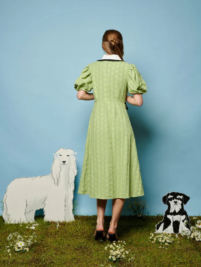 Women Sister Jane Dresses Romeo Midi Dress Greenery Green
