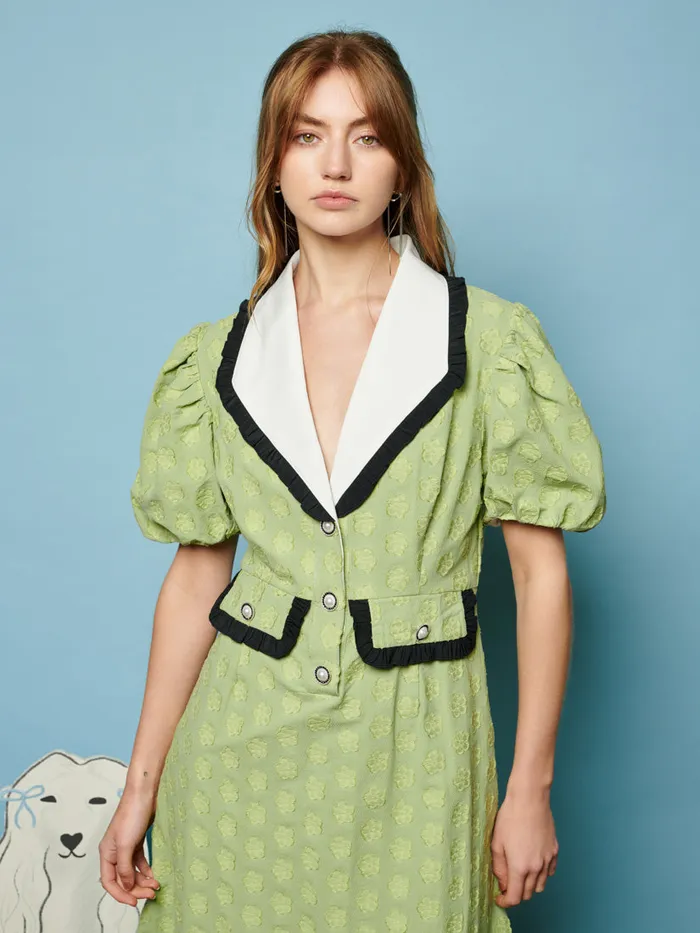 Women Sister Jane Dresses Romeo Midi Dress Greenery Green
