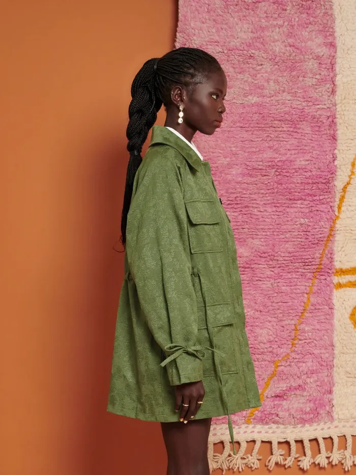 Women Sister Jane Jackets Ghospell Lina Jacket Moss Green