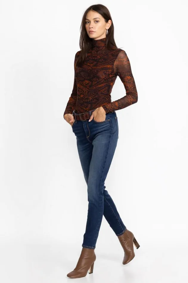 Women Skinny Jean Darkwash3 Johnny Was Bottoms
