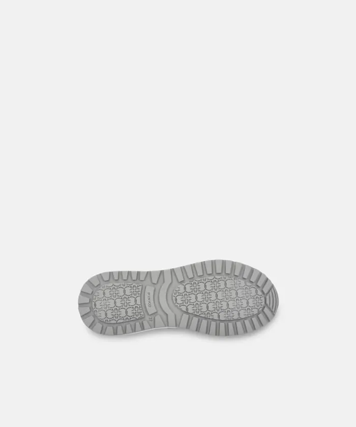 Women Sneakers Pinko Sneakers With Logo And Mirrorfinish Details Whitesilver Women Sneakers Pinko Sneakers With Logo And Mirrorfinish Details Whitesilver