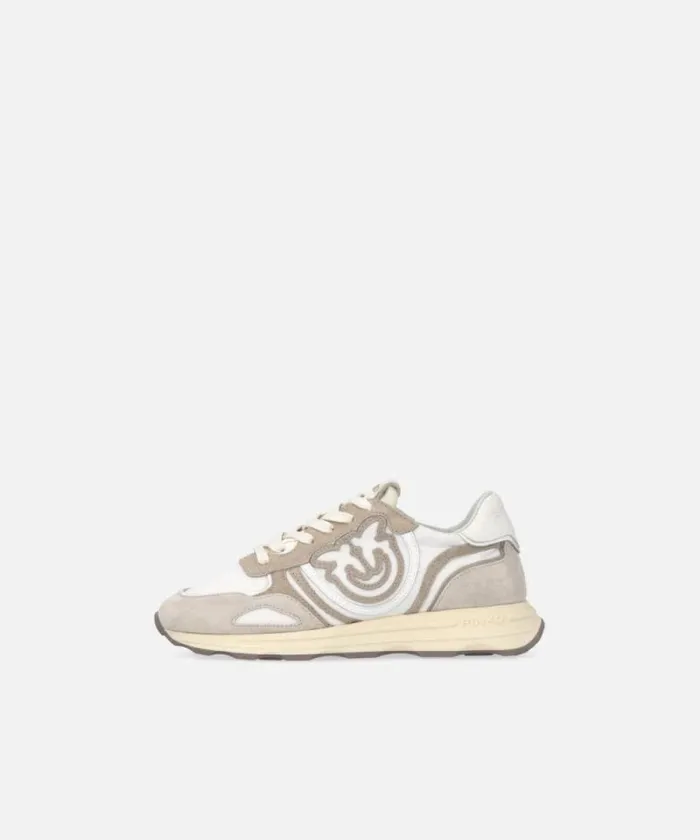 Women Sneakers Pinko Suede Sneakers With Logo Sand Women Sneakers Pinko Suede Sneakers With Logo Sand