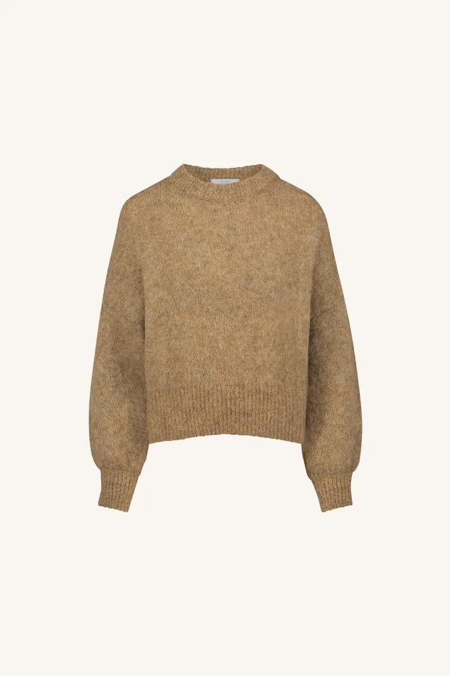 Women Sonny Natural Pullover Camel Bybar Pullovers Women Sonny Natural Pullover Camel Bybar Pullovers