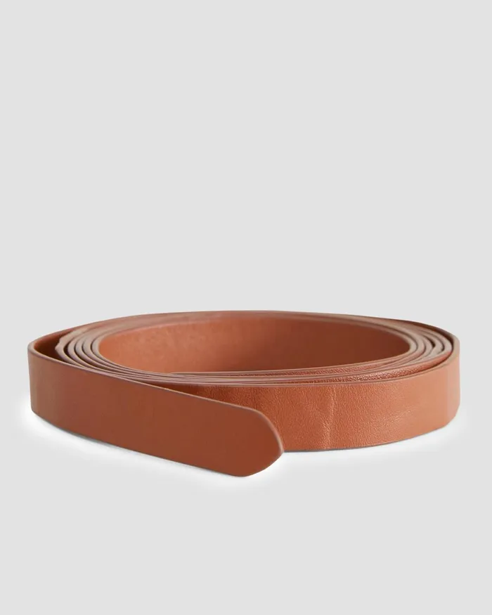 Women Sportscraft Belts Lara Wrap Leather Belt Tan