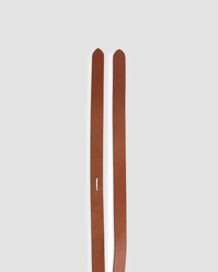 Women Sportscraft Belts Lara Wrap Leather Belt Tan