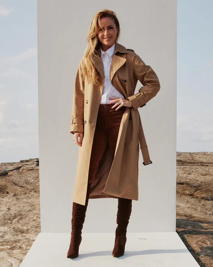 Women Sportscraft Jackets and Coats Audrey Icon Trench Sand