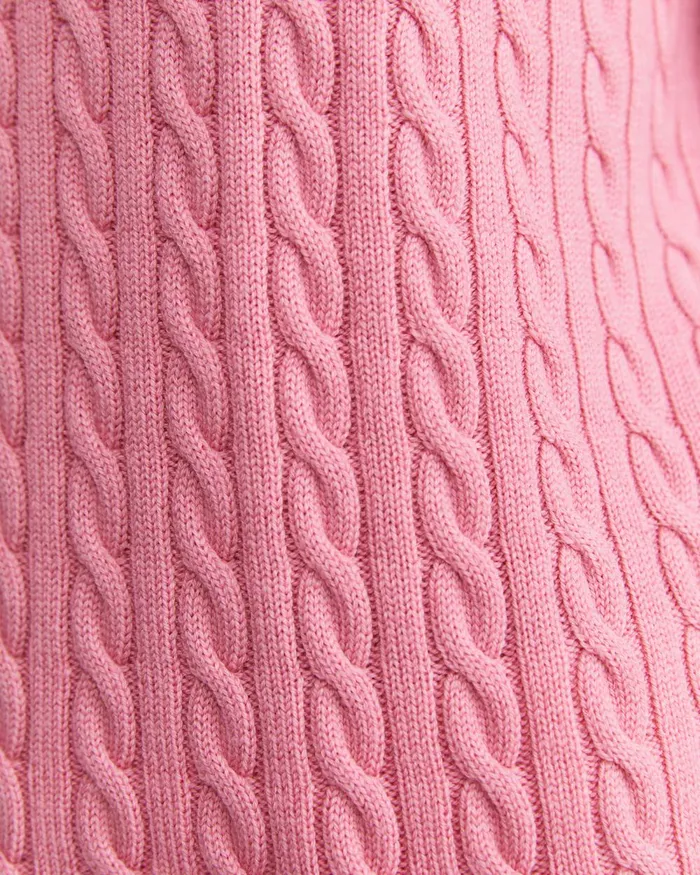 Women Sportscraft Knits and Cardigans Merino Wool Baby Cable Sweater Roseberry