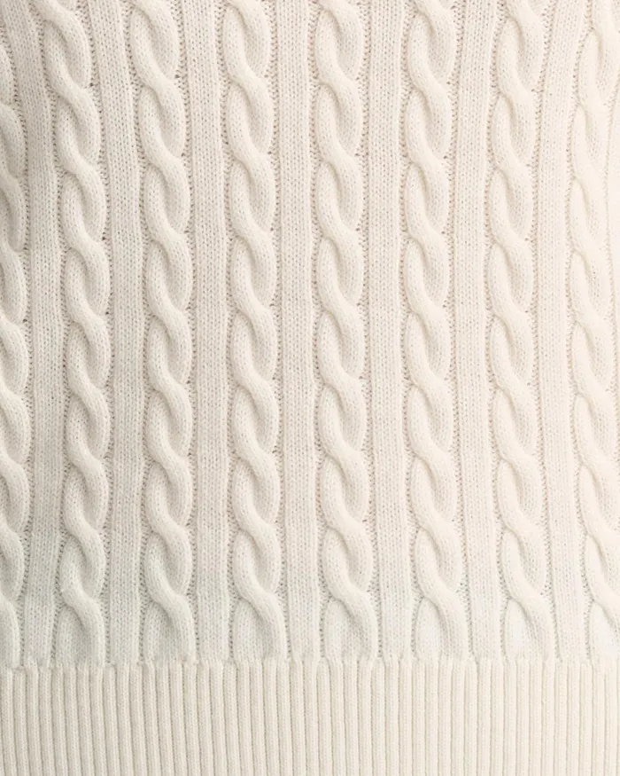 Women Sportscraft Knits and Cardigans Merino Wool Baby Cable Sweater Winter White