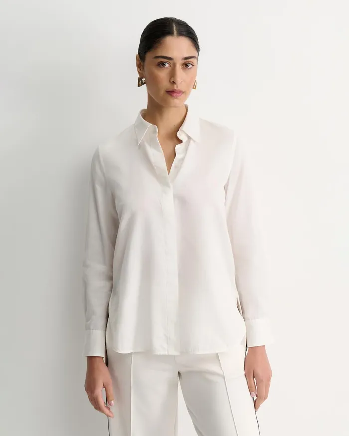 Women Sportscraft Shirts Georgia Long Sleeve Shirt White