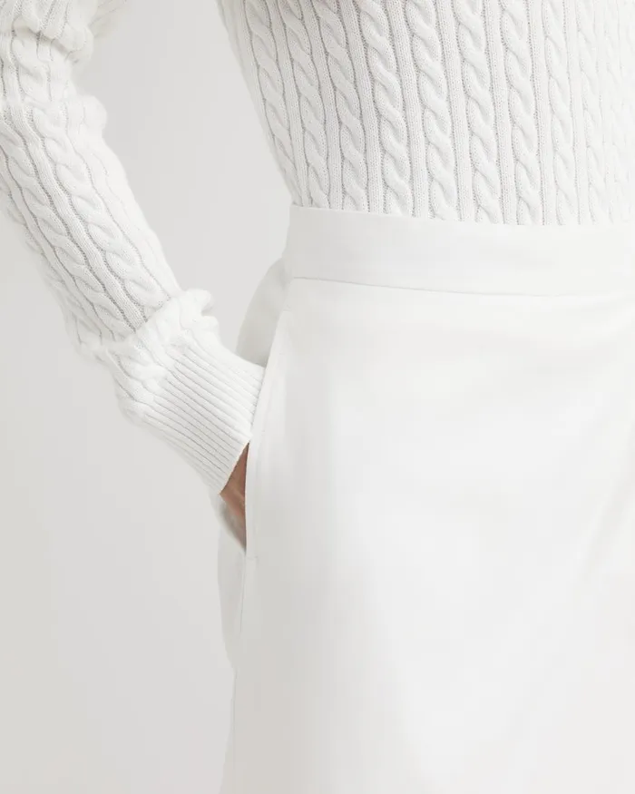 Women Sportscraft Shorts Venus Golf Skort White