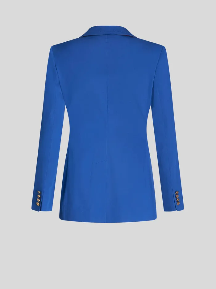 Women Stretch Jacket With Pegaso Buttons Etro Jackets