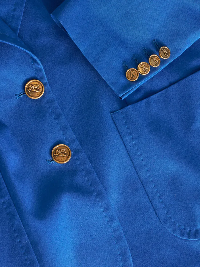 Women Stretch Jacket With Pegaso Buttons Etro Jackets