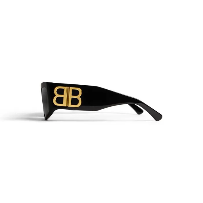 Women Sunglasses Balenciaga Bossy Cat Sunglasses In Black