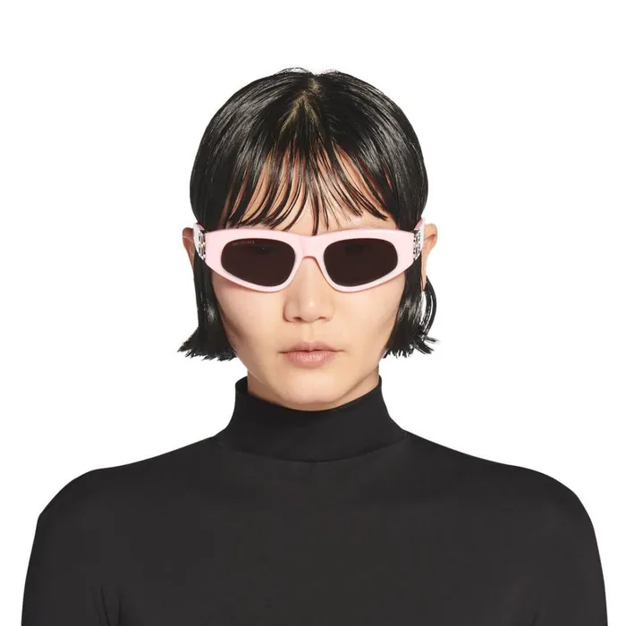 Women Sunglasses Balenciaga Dynasty Dframe Sunglasses In Pink