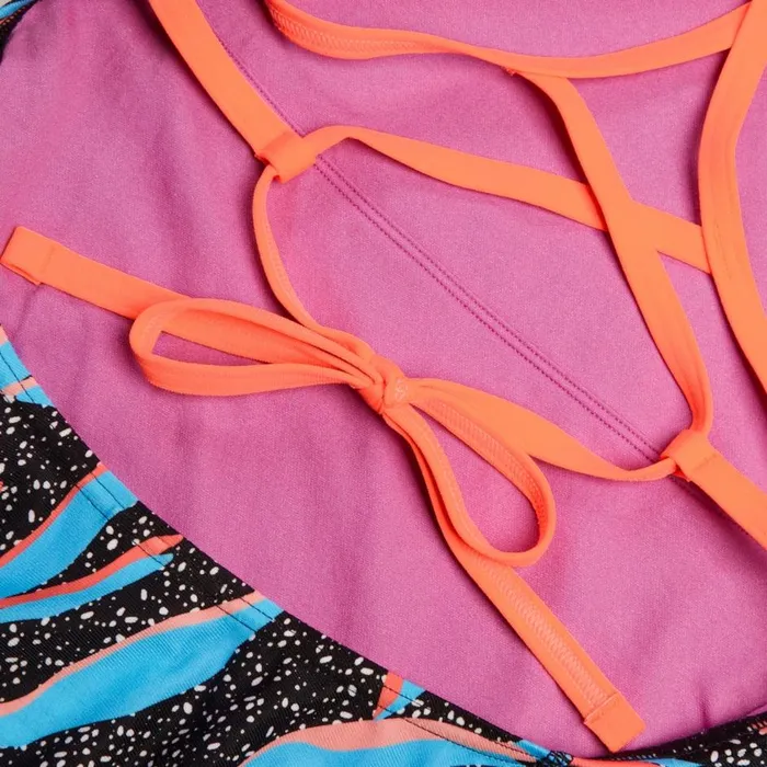 Women Swimming Costumes Speedo Women039s Club Training Allover Lattice Tie Back Swimsuit BlueBlue Women Swimming Costumes Speedo Women039s Club Training Allover Lattice Tie Back Swimsuit BlueBlue