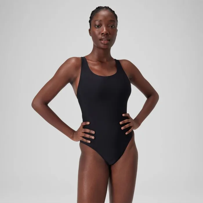 Women Swimming Costumes Speedo Women039s Solid Highneck Scoop Swimsuit Dark Grey Women Swimming Costumes Speedo Women039s Solid Highneck Scoop Swimsuit Dark Grey