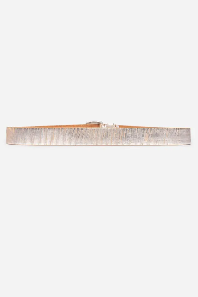 Women TAGLIO ITALIAN LEATHER BELT Silver Johnny Was Belts Women TAGLIO ITALIAN LEATHER BELT Silver Johnny Was Belts