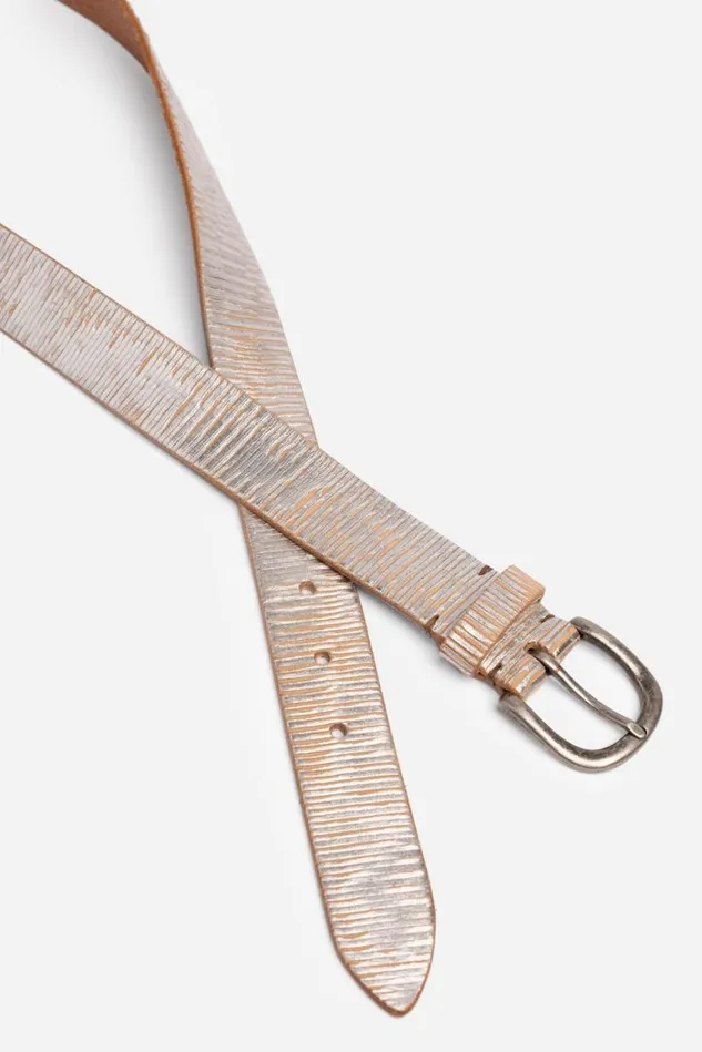Women TAGLIO ITALIAN LEATHER BELT Silver Johnny Was Belts Women TAGLIO ITALIAN LEATHER BELT Silver Johnny Was Belts