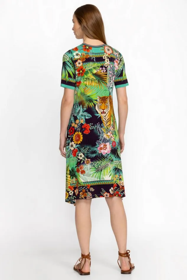 Women THE JANIE FAVORITE VNECK SWING DRESS Tigres Johnny Was Dresses Women THE JANIE FAVORITE VNECK SWING DRESS Tigres Johnny Was Dresses
