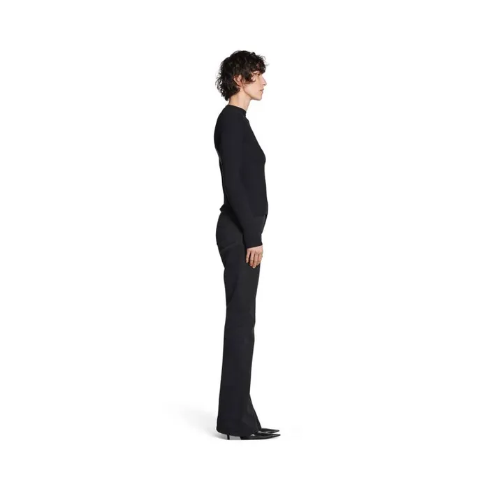 Women Tops and Shirts Balenciaga Twisted Top In Black