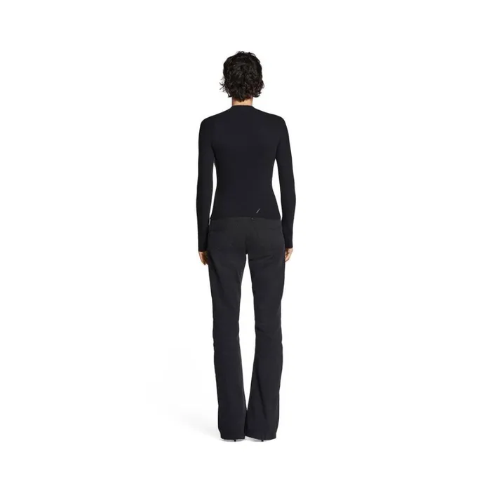 Women Tops and Shirts Balenciaga Twisted Top In Black