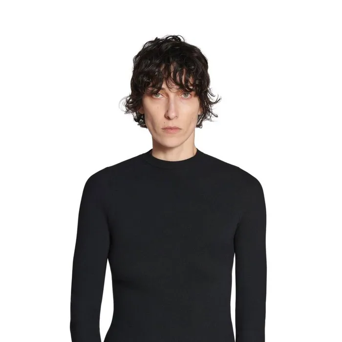 Women Tops and Shirts Balenciaga Twisted Top In Black