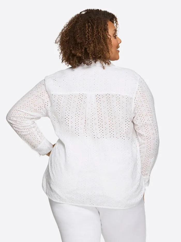 Women Tops and Tees Jessica Simpson Beryl Button Up Shirt In Gardenia