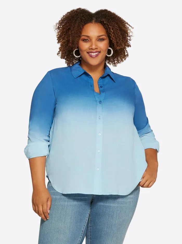 Women Tops and Tees Jessica Simpson Carleen Top In Ultramarine