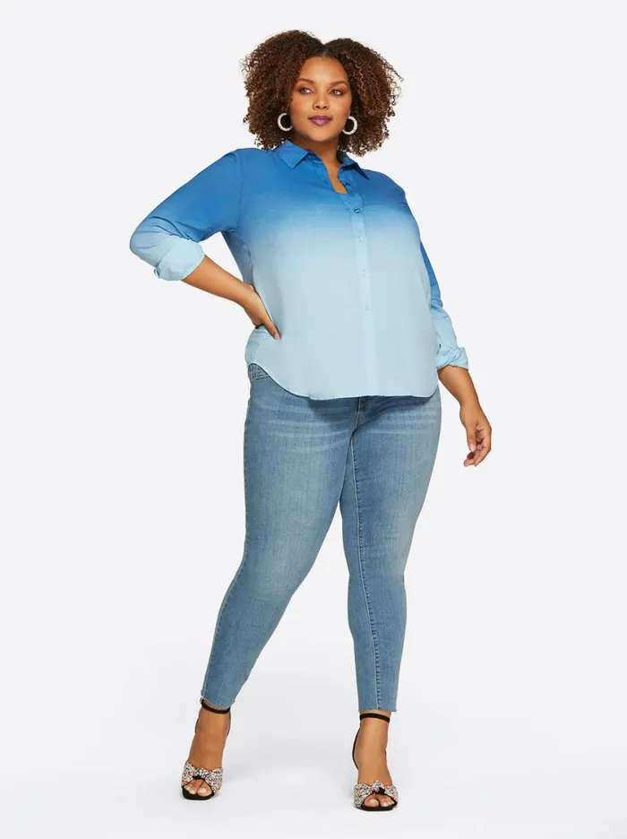 Women Tops and Tees Jessica Simpson Carleen Top In Ultramarine