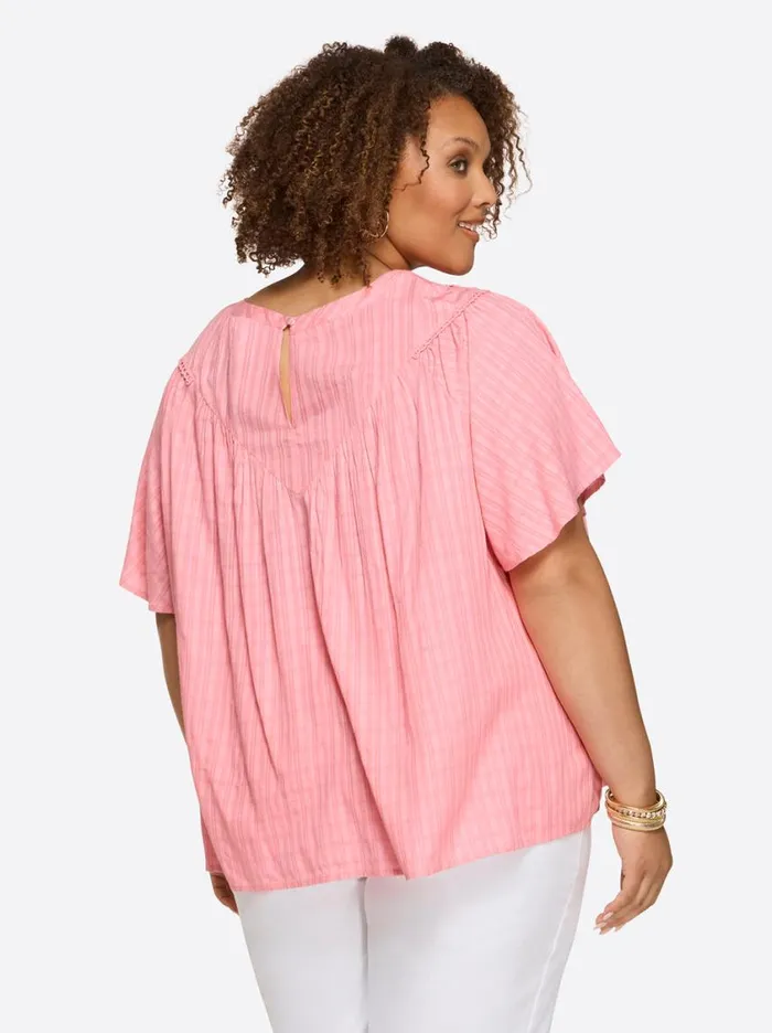 Women Tops and Tees Jessica Simpson Eloise Blouse In Peony