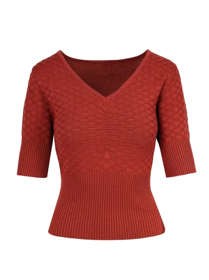 Women Tops and Tees Jessica Simpson Imani Top In Chili Oil