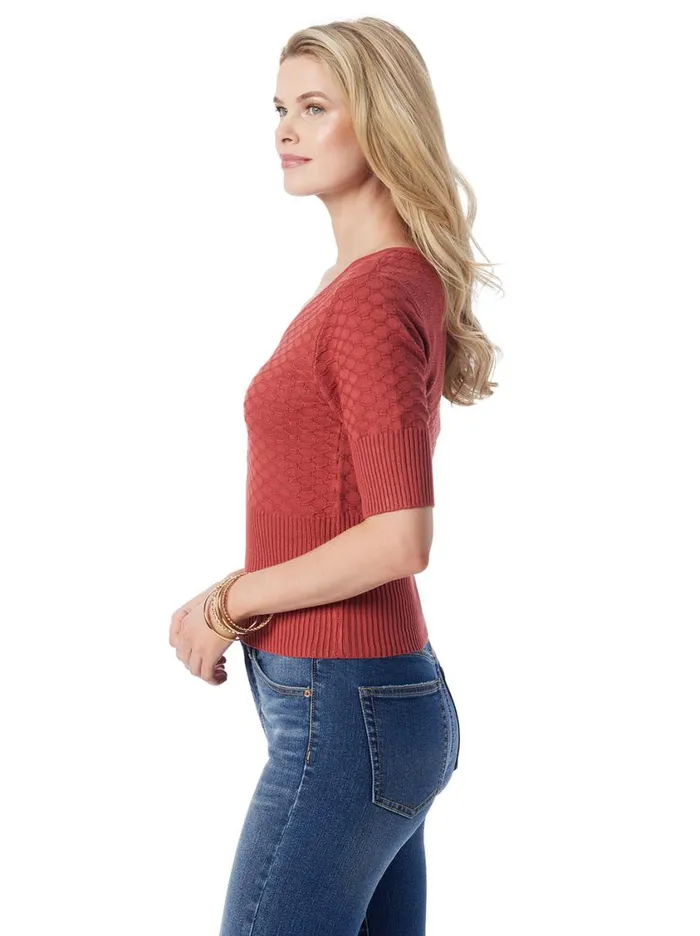 Women Tops and Tees Jessica Simpson Imani Top In Chili Oil