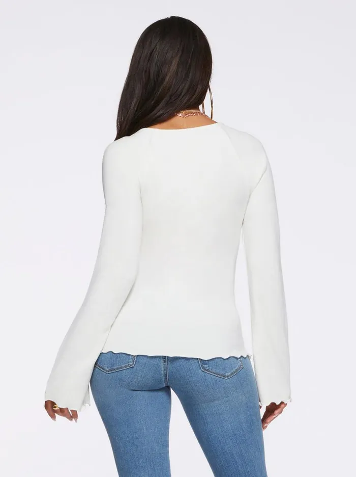 Women Tops and Tees Jessica Simpson Rori Top In Gardenia